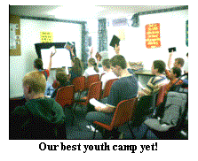 Text Box:  
Our best youth camp yet!
